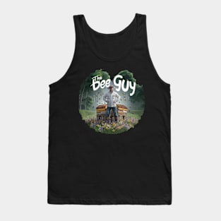 Funny Beekeeper Art For Men Dad Bee Hive Honey Beekeeping Tank Top